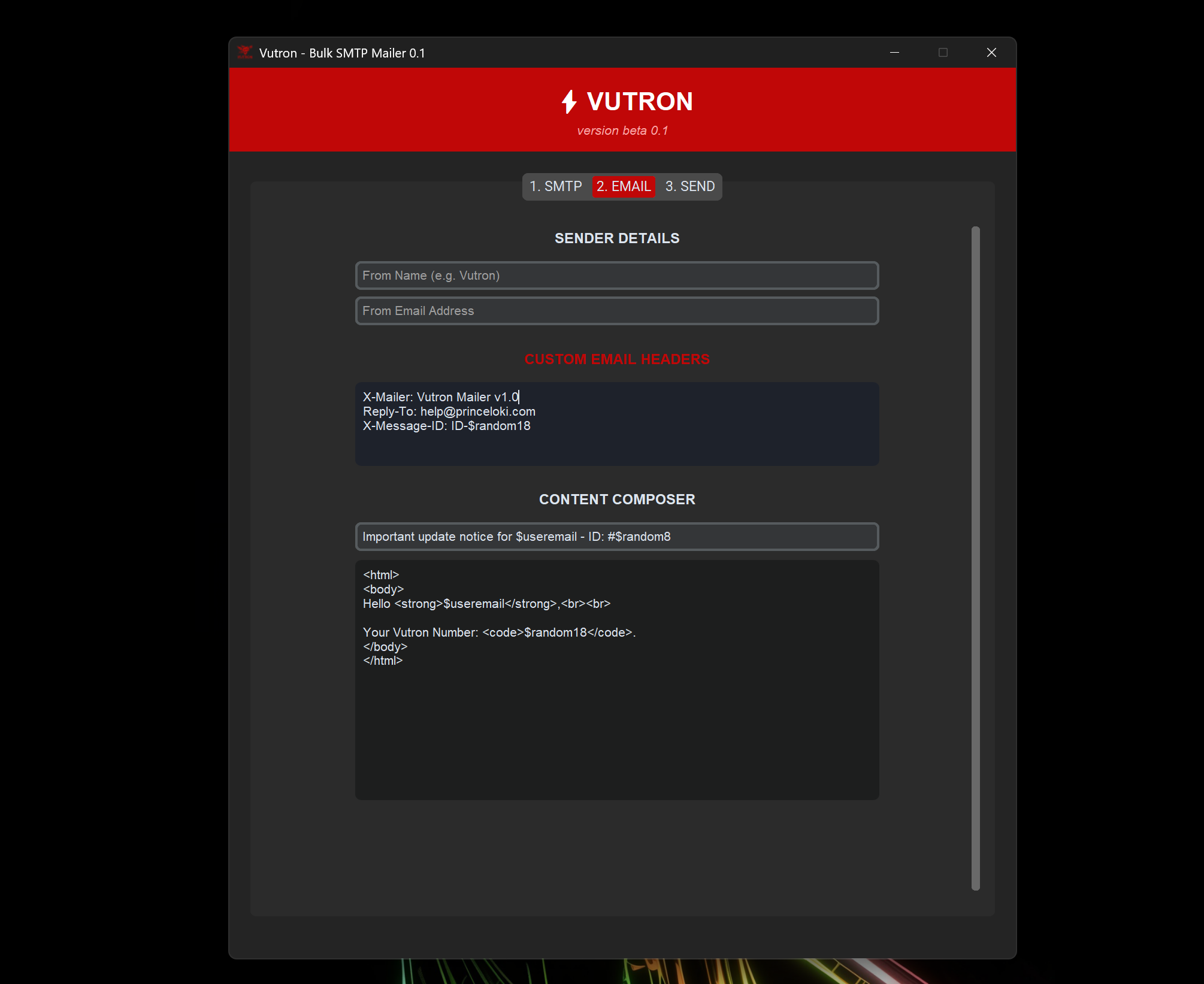 Mailing Interface Layer 2